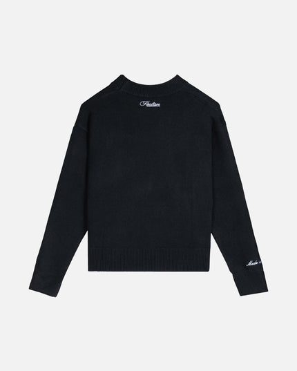 RADIANT KNIT CREWNECK BLACK