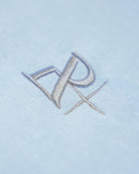REALISM X DERRIMUT GYM OLD SCHOOL ECHO ZIP HOODIE BABY BLUE