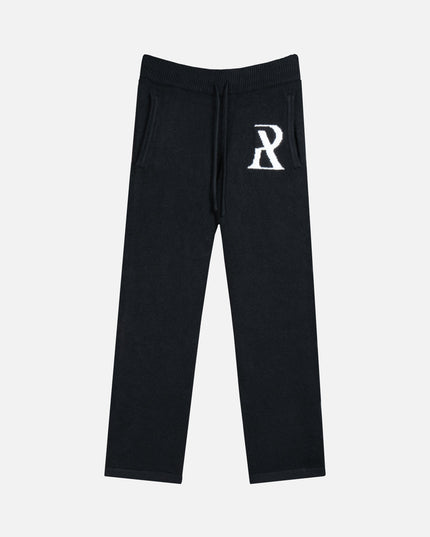 RADIANT KNIT PANTS BLACK