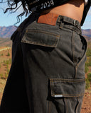 ALLOY CARGO PANTS TINTED MUD