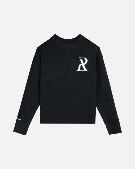 RADIANT KNIT CREWNECK BLACK