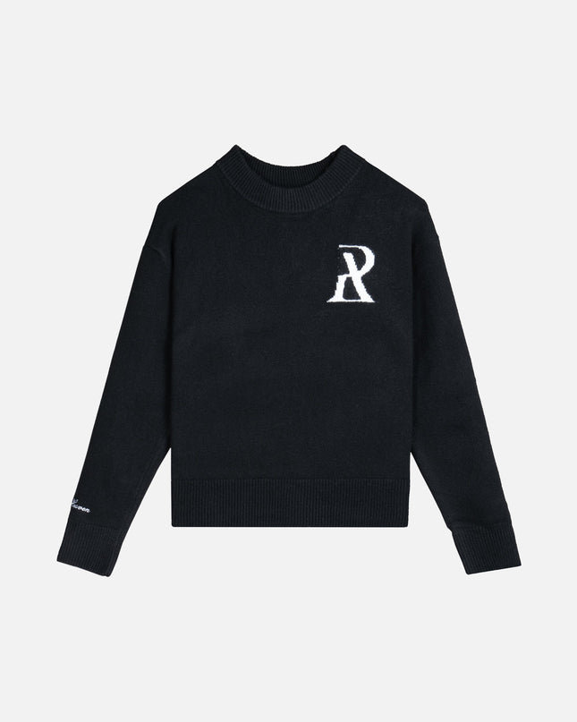 RADIANT KNIT CREWNECK BLACK