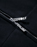 REALISM X DERRIMUT GYM OLD SCHOOL ECHO ZIP HOODIE BLACK