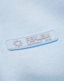 REALISM X DERRIMUT GYM OLD SCHOOL ECHO ZIP HOODIE BABY BLUE