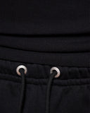 RADIANT SWEATPANTS OPEN LEG BLACK
