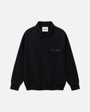 VISION LOGO FLEECE POLO OBSIDIAN