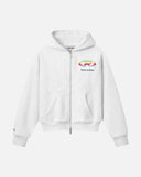 THINK REAL ZIP HOODIE SNOW MARLE