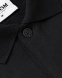 VISION LOGO FLEECE POLO OBSIDIAN
