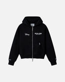 REALISM AND DISNEY MICKEY & FRIENDS SKETCH ZIP HOODIE BLACK