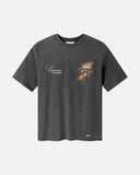 GHOST TEE WASHED ASPHALT