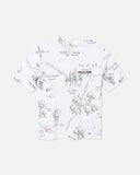 REALISM AND WINNIE THE POOH 100 ACRE WOODS TEE VINTAGE WHITE