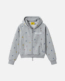 [PRE-ORDER] REALISM AND WINNIE THE POOH ALL-OVER ZIP HOODIE GREY MARLE