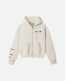 PASTE-UP ZIP HOODIE SHELL