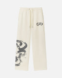 DECAY SWEATPANTS OPEN LEG VINTAGE WHITE