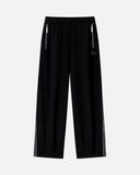 RACER TRACK PANT FLEECE BLACK