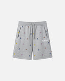 REALISM AND WINNIE THE POOH ALL-OVER SHORTS GREY MARLE