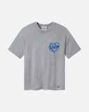 AFTERGLOW TEE GREY MARLE