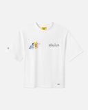 REALISM AND WINNIE THE POOH SCRIBBLE TEE WHITE