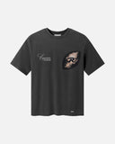 GHOST TEE WASHED ASPHALT
