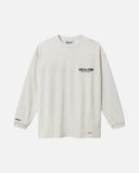 VISION LOGO LONGSLEEVE TEE OATMEAL
