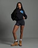 COLLEGE TEAM HOODIE BLACK