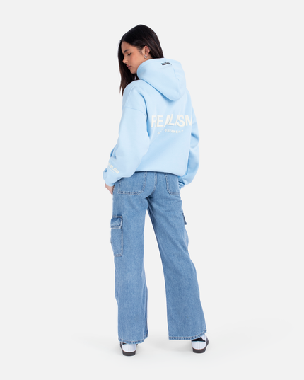 COURT BOXY HOODIE SKY BLUE