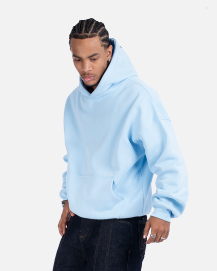 COURT BOXY HOODIE SKY BLUE