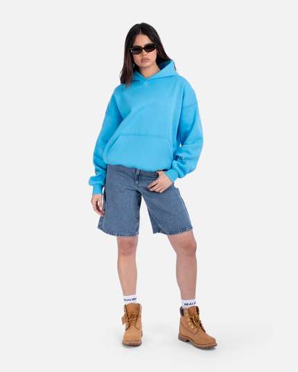 COURT BOXY HOODIE UNC BLUE