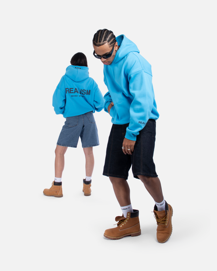 COURT BOXY HOODIE UNC BLUE