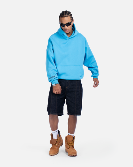 COURT BOXY HOODIE UNC BLUE