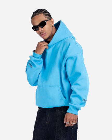 COURT BOXY HOODIE UNC BLUE