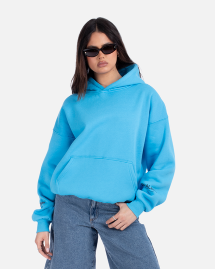 COURT BOXY HOODIE UNC BLUE