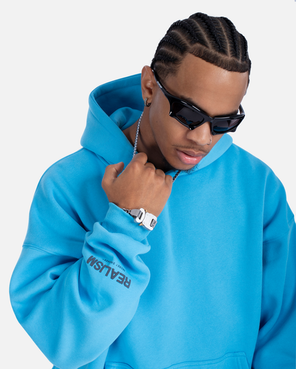 COURT BOXY HOODIE UNC BLUE