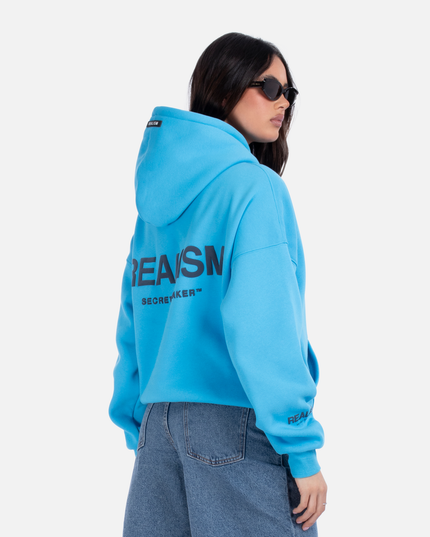 COURT BOXY HOODIE UNC BLUE