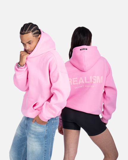 COURT BOXY HOODIE CANDY PINK