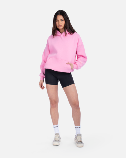 COURT BOXY HOODIE CANDY PINK