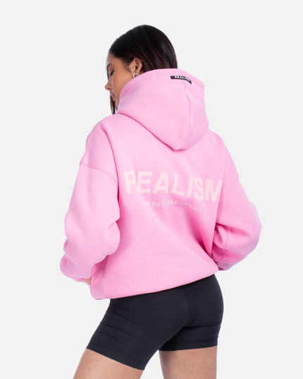 COURT BOXY HOODIE CANDY PINK