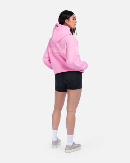 COURT BOXY HOODIE CANDY PINK