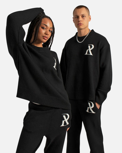 RADIANT KNIT CREWNECK BLACK