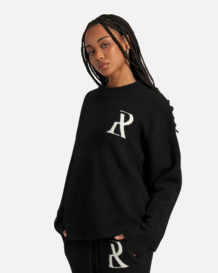 RADIANT KNIT CREWNECK BLACK