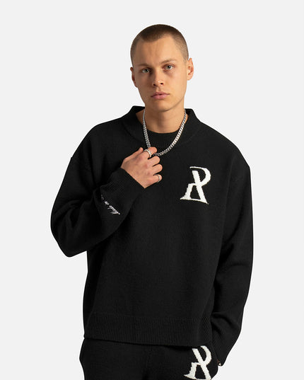 RADIANT KNIT CREWNECK BLACK