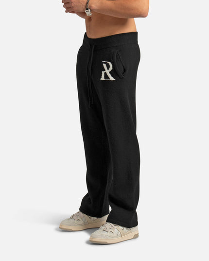 RADIANT KNIT PANTS BLACK