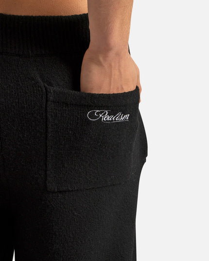 RADIANT KNIT PANTS BLACK