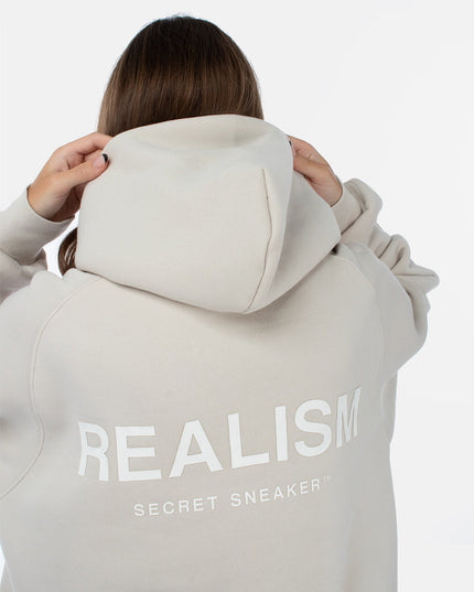 BACK LOGO HOODIE WHEAT