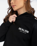 BACK LOGO HOODIE BLACK