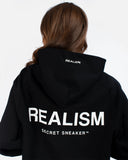 BACK LOGO HOODIE BLACK