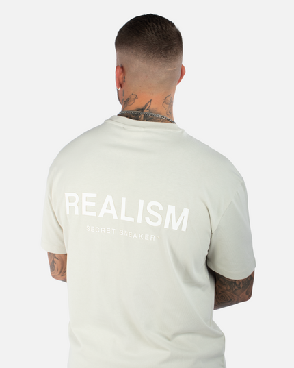 BACK LOGO WHEAT TEE