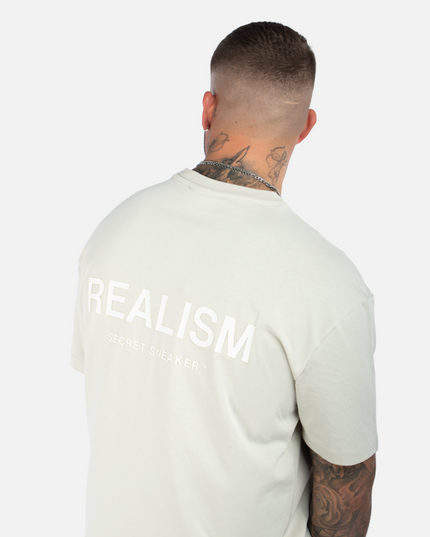 BACK LOGO WHEAT TEE