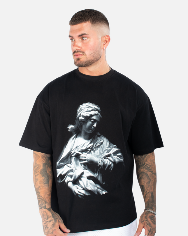 MERCY RELAXED TEE BLACK