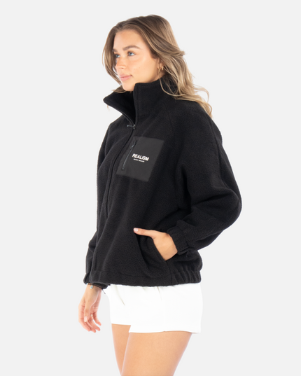 STRIDE SHERPA JACKET BLACK